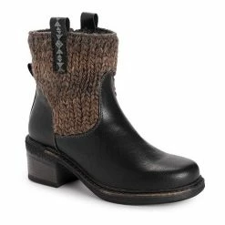 MUK LUKS Arya Arlene Women's Ankle Boots Brown Ombre