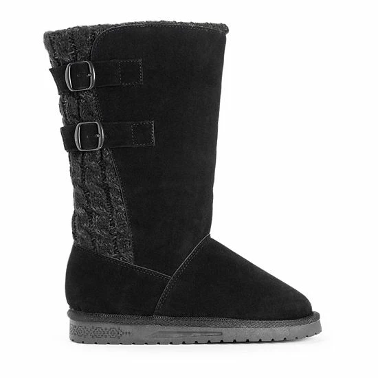 Essentials By MUK LUKS Jean Women's Winter Boots Stone 4 Essentials By MUK LUKS Jean Women's Winter Boots Stone - Image 2