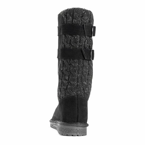 Essentials By MUK LUKS Jean Women's Winter Boots Stone 8 Essentials By MUK LUKS Jean Women's Winter Boots Stone - Image 6