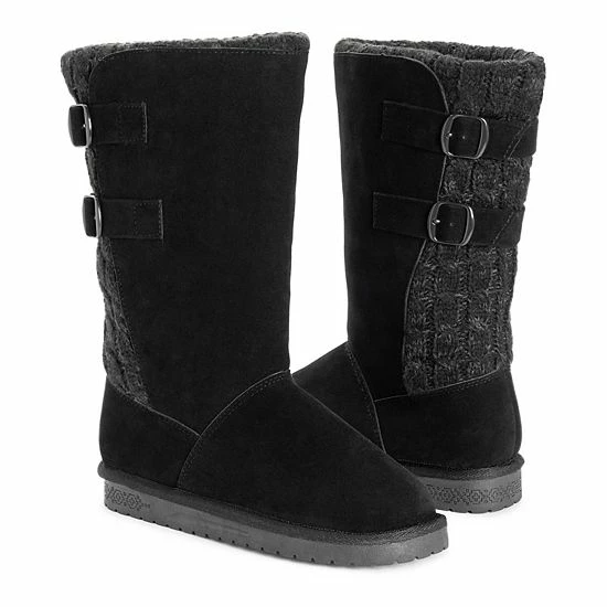 Essentials By MUK LUKS Jean Women's Winter Boots Stone 10 Essentials By MUK LUKS Jean Women's Winter Boots Stone - Image 8