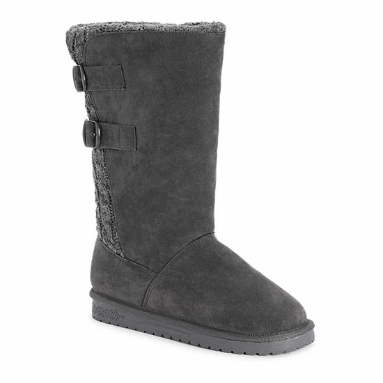 Essentials By MUK LUKS Jean Women's Winter Boots Stone 11 Essentials By MUK LUKS Jean Women's Winter Boots Stone - Image 9