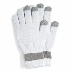 Women's MUK LUKS Tech Gloves Ghost