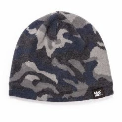 Men's MUK LUKS Camo Beanie Gray Camo
