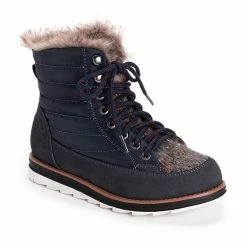 MUK LUKS Sigrid Women's Water Resistant Winter Boots Navy