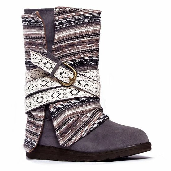 MUK LUKS Nikki Women's Fold-Over Midcalf Boots