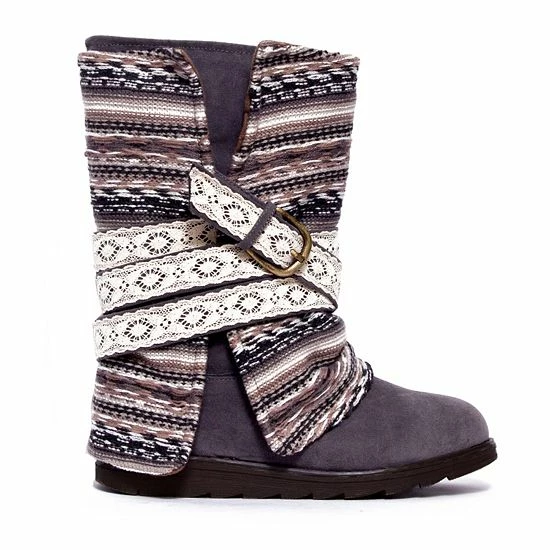 MUK LUKS Nikki Women's Fold-Over Midcalf Boots - Image 4