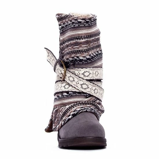 MUK LUKS Nikki Women's Fold-Over Midcalf Boots - Image 5