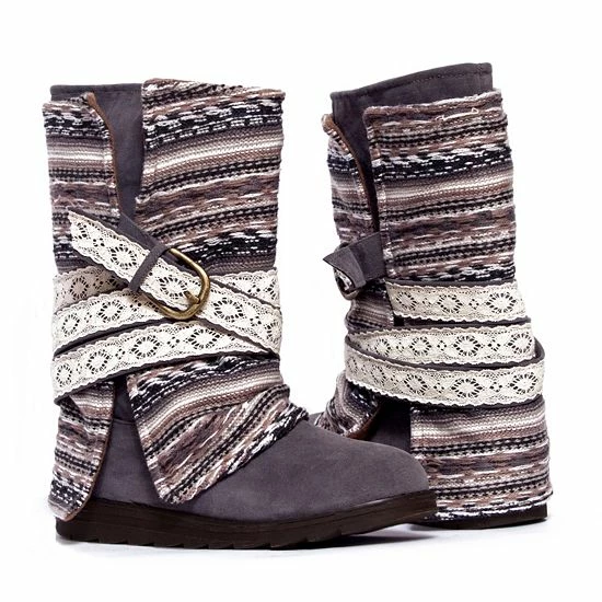 MUK LUKS Nikki Women's Fold-Over Midcalf Boots - Image 8