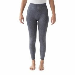 Women's MUK LUKS Faux Denim Leggings Gray