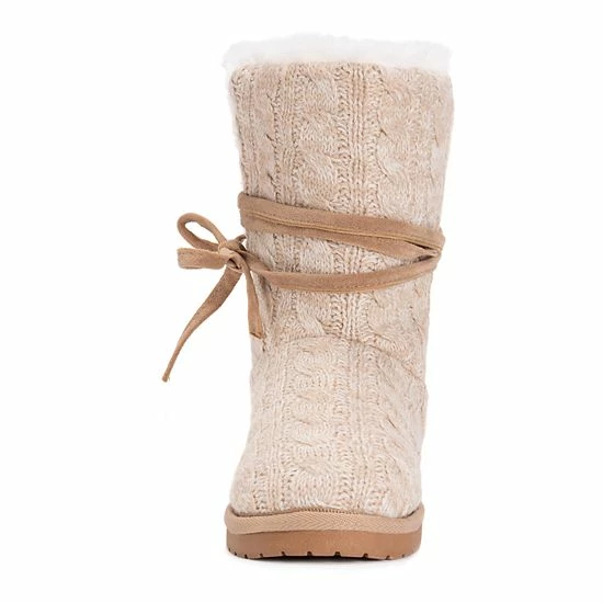 MUK LUKS Clementine Women's Winter Boots Light Gray - Image 5