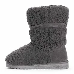 Essentials By MUK LUKS Clementine Women's Winter Boots Black Plaid -MUK LUKS SHOP unnamed file 1670