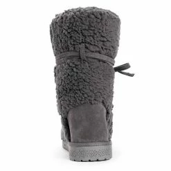Essentials By MUK LUKS Clementine Women's Winter Boots Black Plaid -MUK LUKS SHOP unnamed file 1673