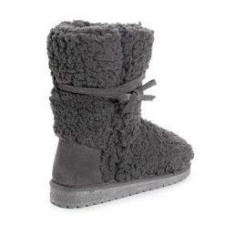 Essentials By MUK LUKS Clementine Women's Winter Boots Black Plaid -MUK LUKS SHOP unnamed file 1674
