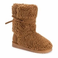 Essentials By MUK LUKS Clementine Women's Winter Boots Black Plaid -MUK LUKS SHOP unnamed file 1683