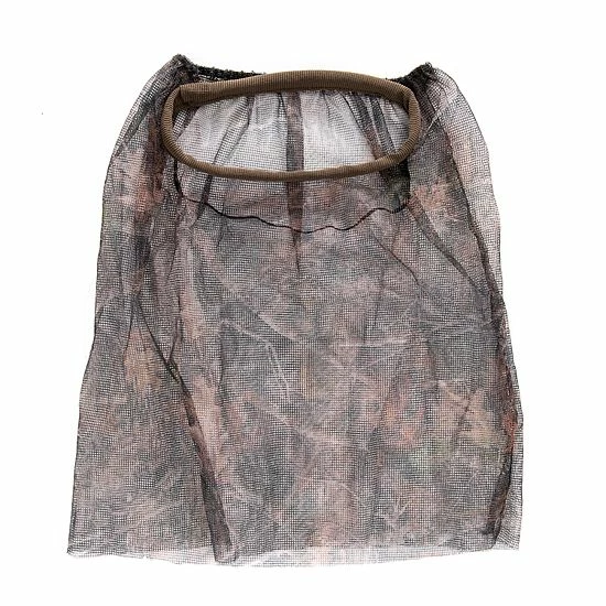 MUK LUKS Men's QuietWear 3/4 Wire Frame Mesh Facemask