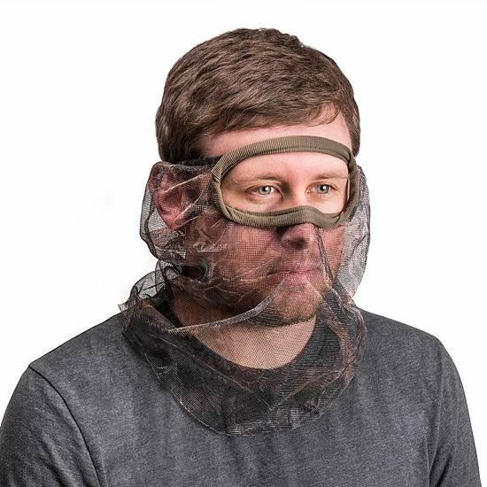 MUK LUKS Men's QuietWear 3/4 Wire Frame Mesh Facemask - Image 2