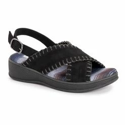 MUK LUKS City Highrise Women's Platform Sandals Taupe