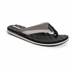 MUK LUKS Chill Cooler Men's Flip Flop Sandals Black