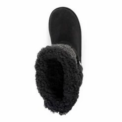 Essentials By MUK LUKS Alyx Women's Winter Boots Black Dark Gray -MUK LUKS SHOP unnamed file 2260