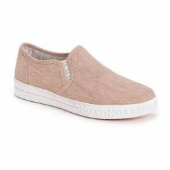 MUK LUKS Street Savvy Women's Slip-On Sneakers Blush