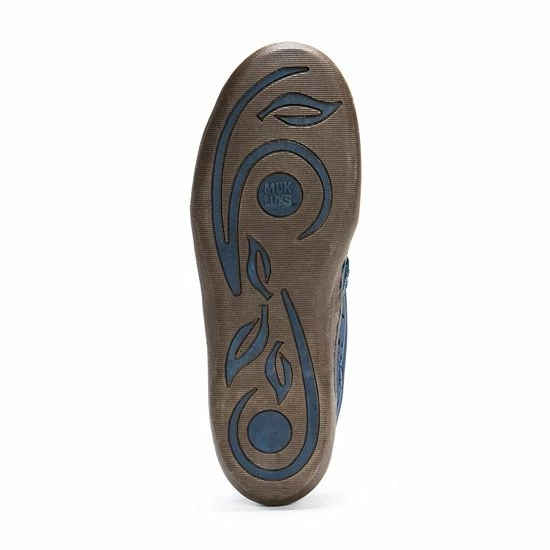 MUK LUKS Erin Women's Slingback Shoes Navy - Image 3