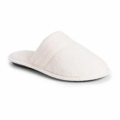 MUK LUKS Cathy Women's Clog Slippers Daisy White