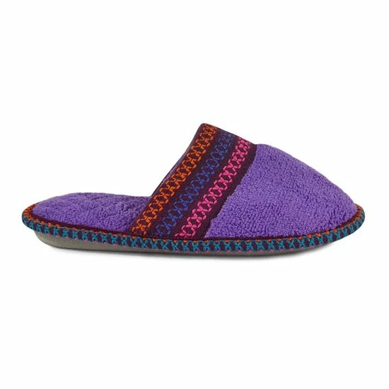 MUK LUKS Cathy Women's Clog Slippers Daisy White - Image 5