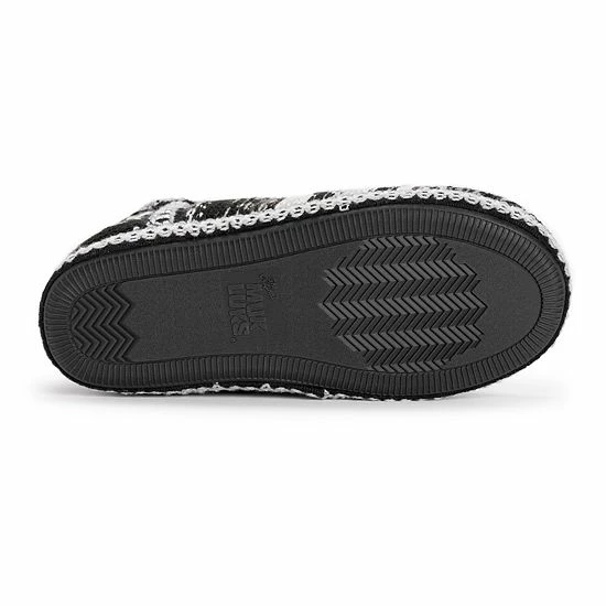 Women's Muk Luks Black Amira Slippers Ginger - Image 4