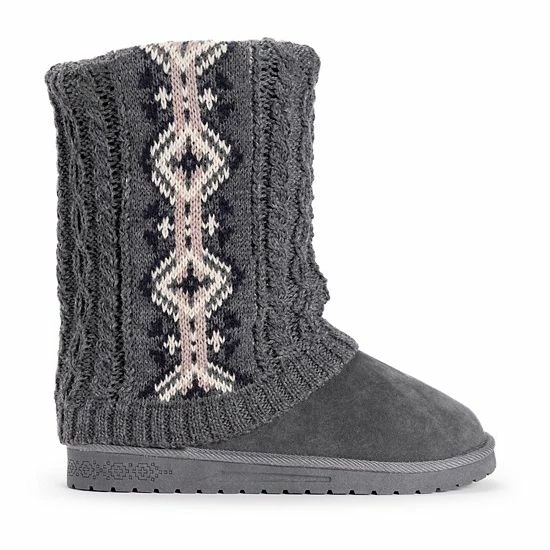 Essentials By MUK LUKS Cheryl Women's Winter Boots Gray 4 Essentials By MUK LUKS Cheryl Women's Winter Boots Gray - Image 2