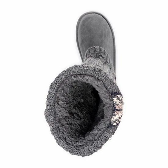 Essentials By MUK LUKS Cheryl Women's Winter Boots Gray 7 Essentials By MUK LUKS Cheryl Women's Winter Boots Gray - Image 5