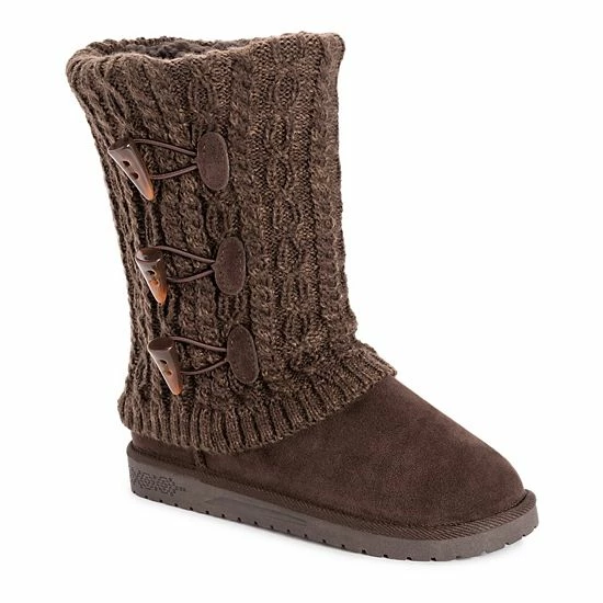 Essentials By MUK LUKS Cheryl Women's Winter Boots Gray 12 Essentials By MUK LUKS Cheryl Women's Winter Boots Gray - Image 10