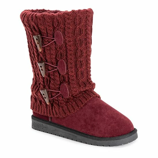 Essentials By MUK LUKS Cheryl Women's Winter Boots Gray 13 Essentials By MUK LUKS Cheryl Women's Winter Boots Gray - Image 11