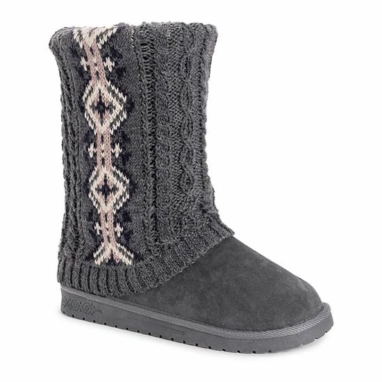 Essentials By MUK LUKS Cheryl Women's Winter Boots Gray 15 Essentials By MUK LUKS Cheryl Women's Winter Boots Gray - Image 13