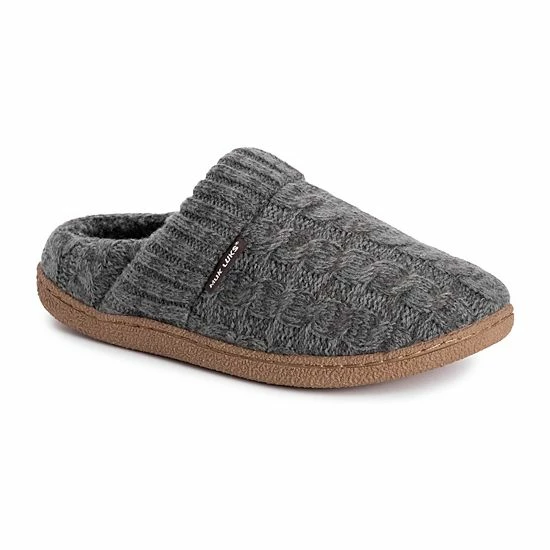 Men's MUK LUKS Marcel Slippers Dark Blue 9 Men's MUK LUKS Marcel Slippers Dark Blue - Image 7