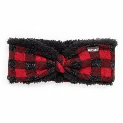 Women's MUK LUKS Faux-Fur Reversible Headband Black