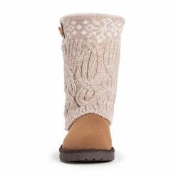 Essentials By MUK LUKS Cheryl Women's Knit Winter Boots Gray -MUK LUKS SHOP unnamed file 508