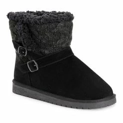 Essentials By MUK LUKS Alyx Women's Winter Boots Gray