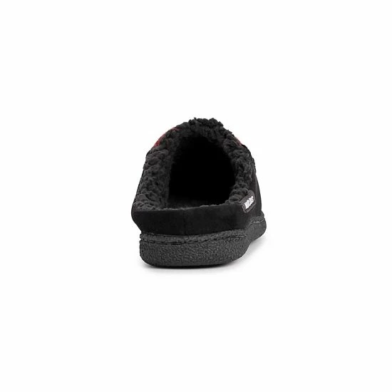 Men's MUK LUKS Staughton Buffalo Plaid Clog Slippers - Image 3