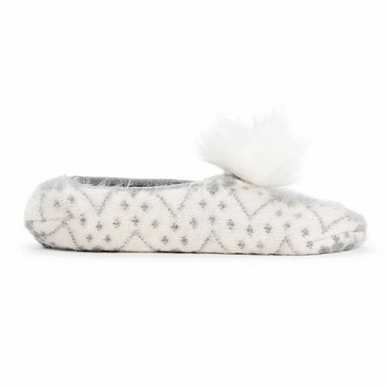 Women's MUK LUKS® Insulated Ballerina Slippers Poppy - Image 2