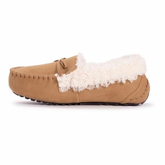 Women's MUK LUKS Jaylah Moccasin Slippers Camel - Image 3