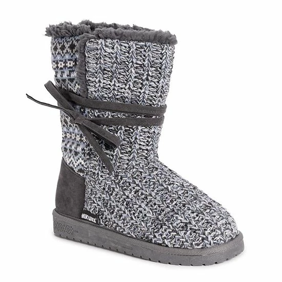 Essentials By MUK LUKS Clementine Women's Winter Boots Brown Multi 10 Essentials By MUK LUKS Clementine Women's Winter Boots Brown Multi - Image 8