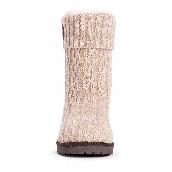 Essentials By MUK LUKS Janet Women's Knit Winter Boots Shadow 9 Essentials By MUK LUKS Janet Women's Knit Winter Boots Shadow - Image 7